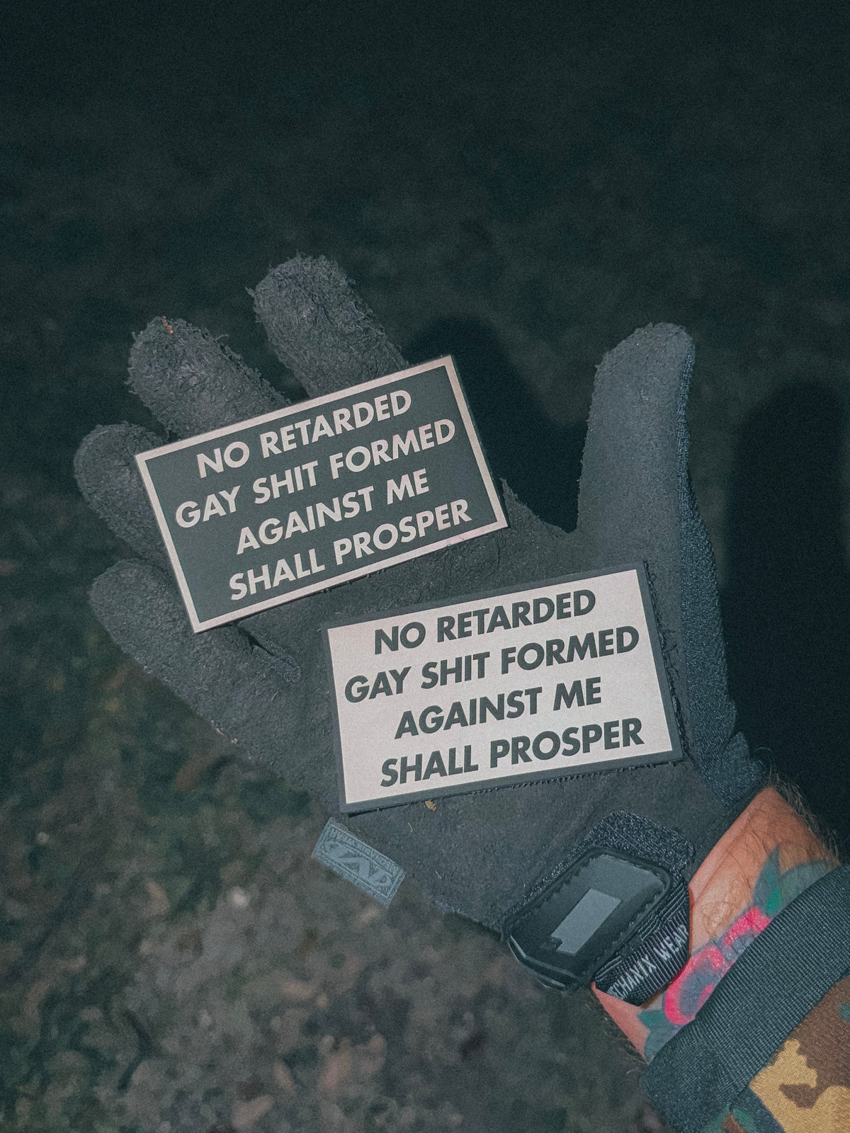 SHALL NOT PROSPER (3 COLORS)