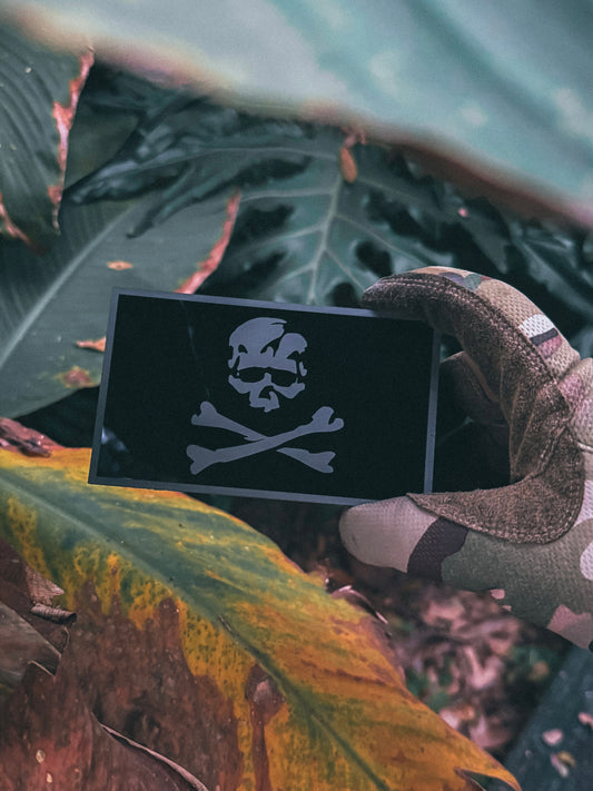 SKULL & BONES GLOSS BLACK